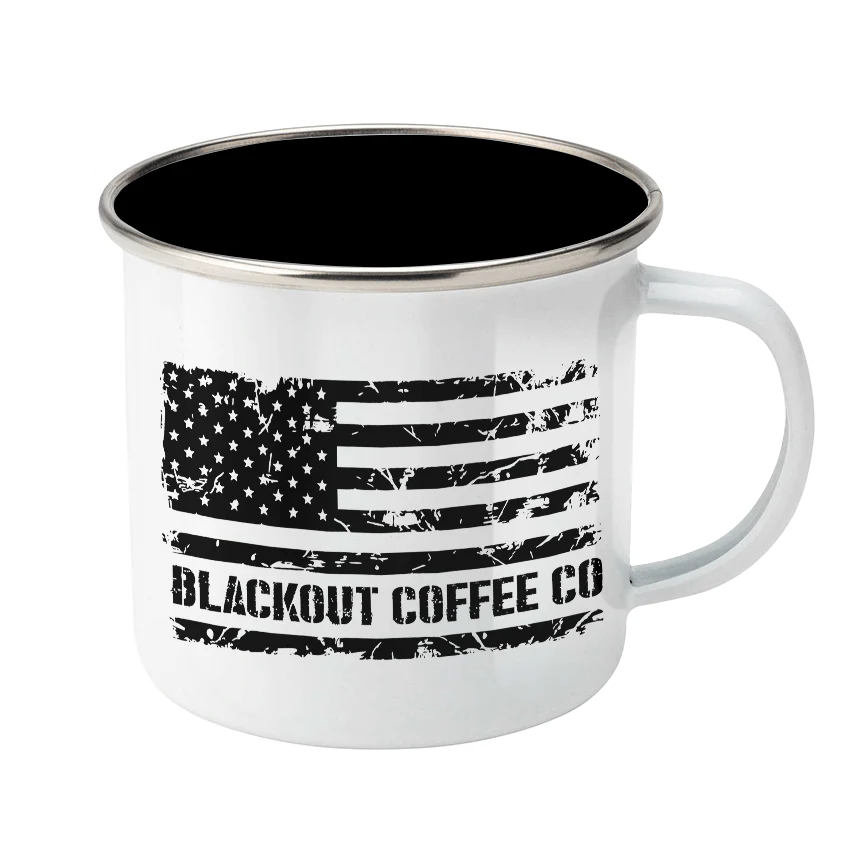 At WorkON DUTY Enamel Steel Mug 12 oz - Image 3