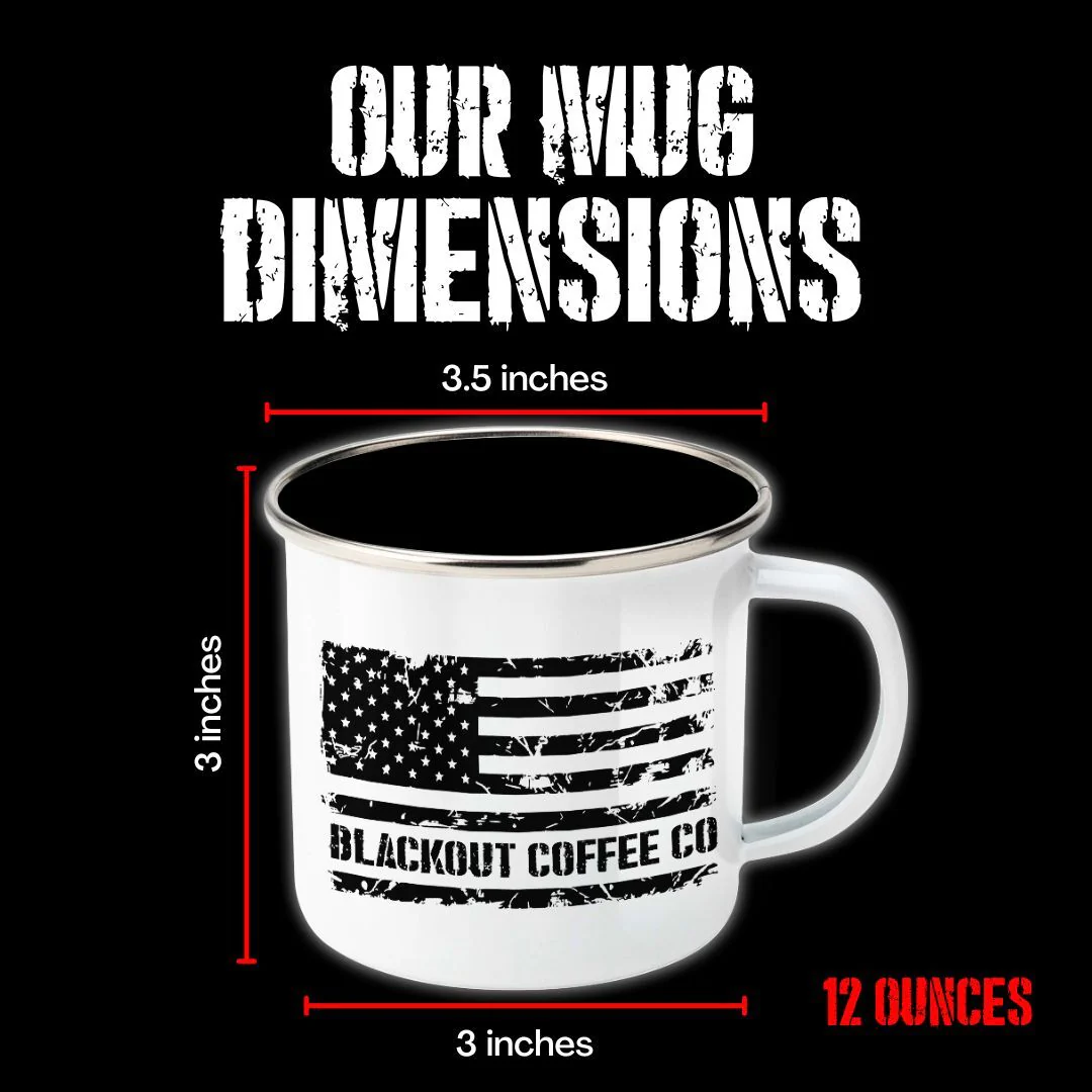 At WorkON DUTY Enamel Steel Mug 12 oz - Image 5