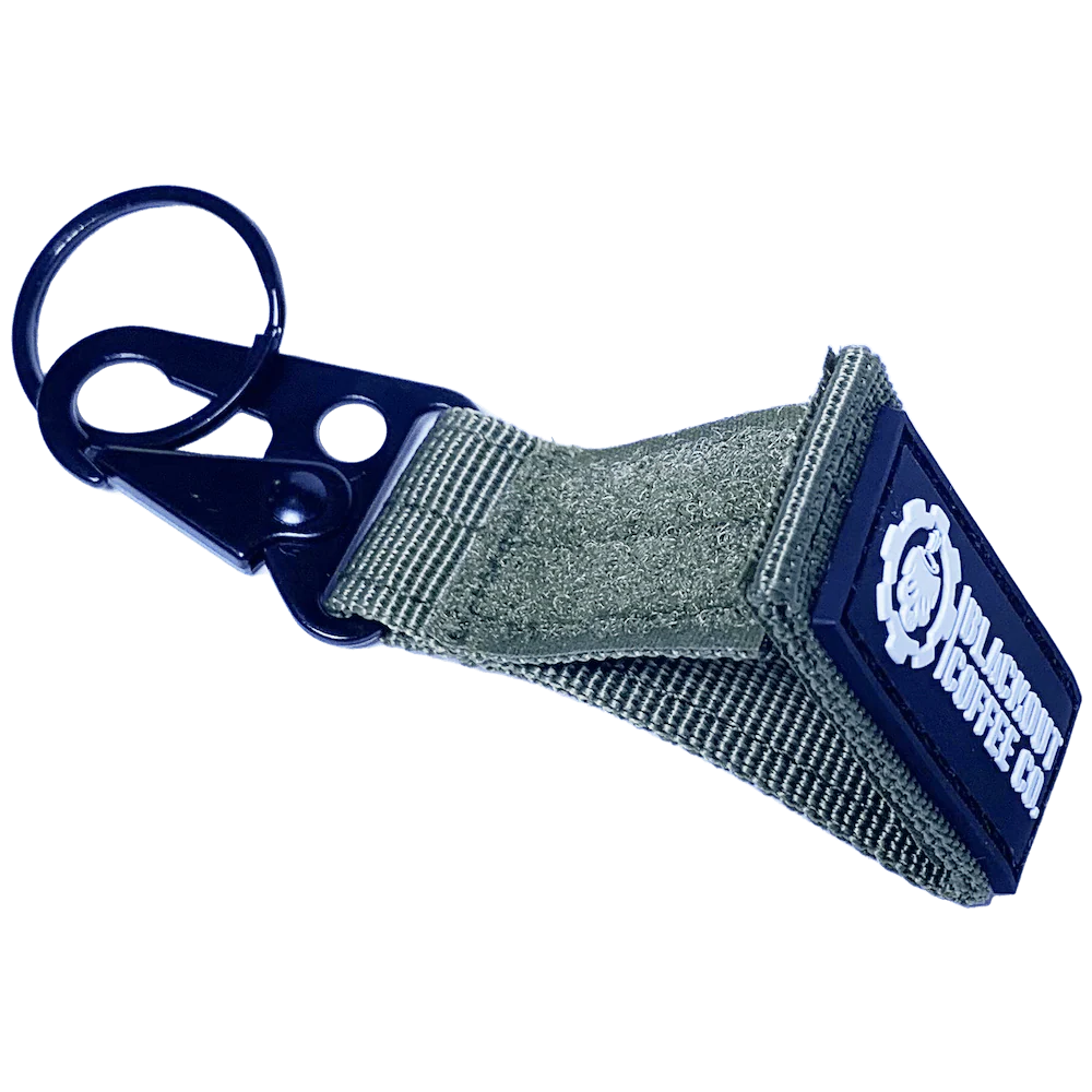 Blackout Coffee Keychain Army Green - Image 3