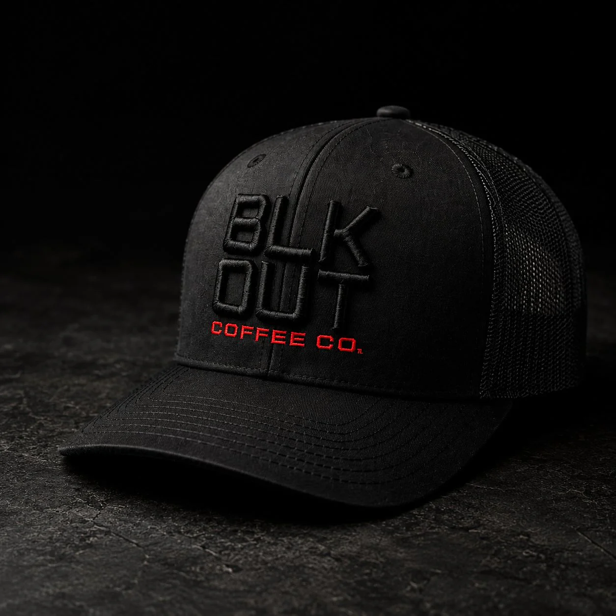 BLK OUT Operator Hat | Limited First Drop - Image 2