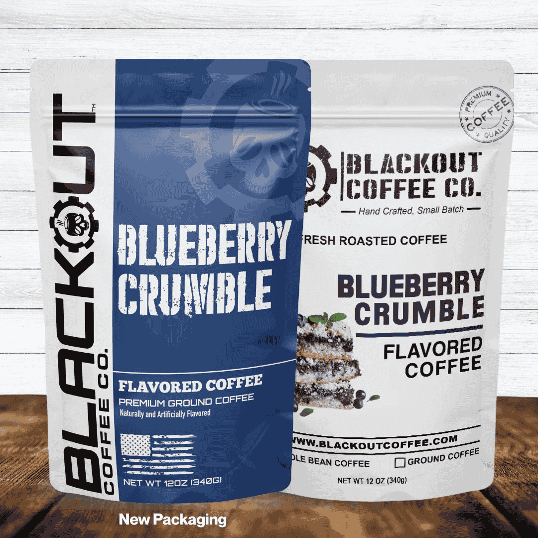 Blueberry Crumble Flavored Coffee - Image 4