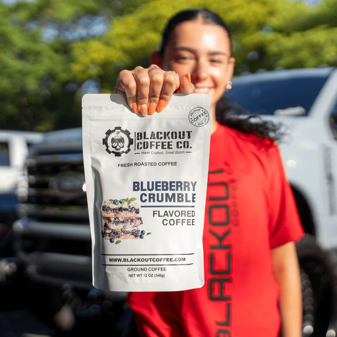 Blueberry Crumble Flavored Coffee - Image 5