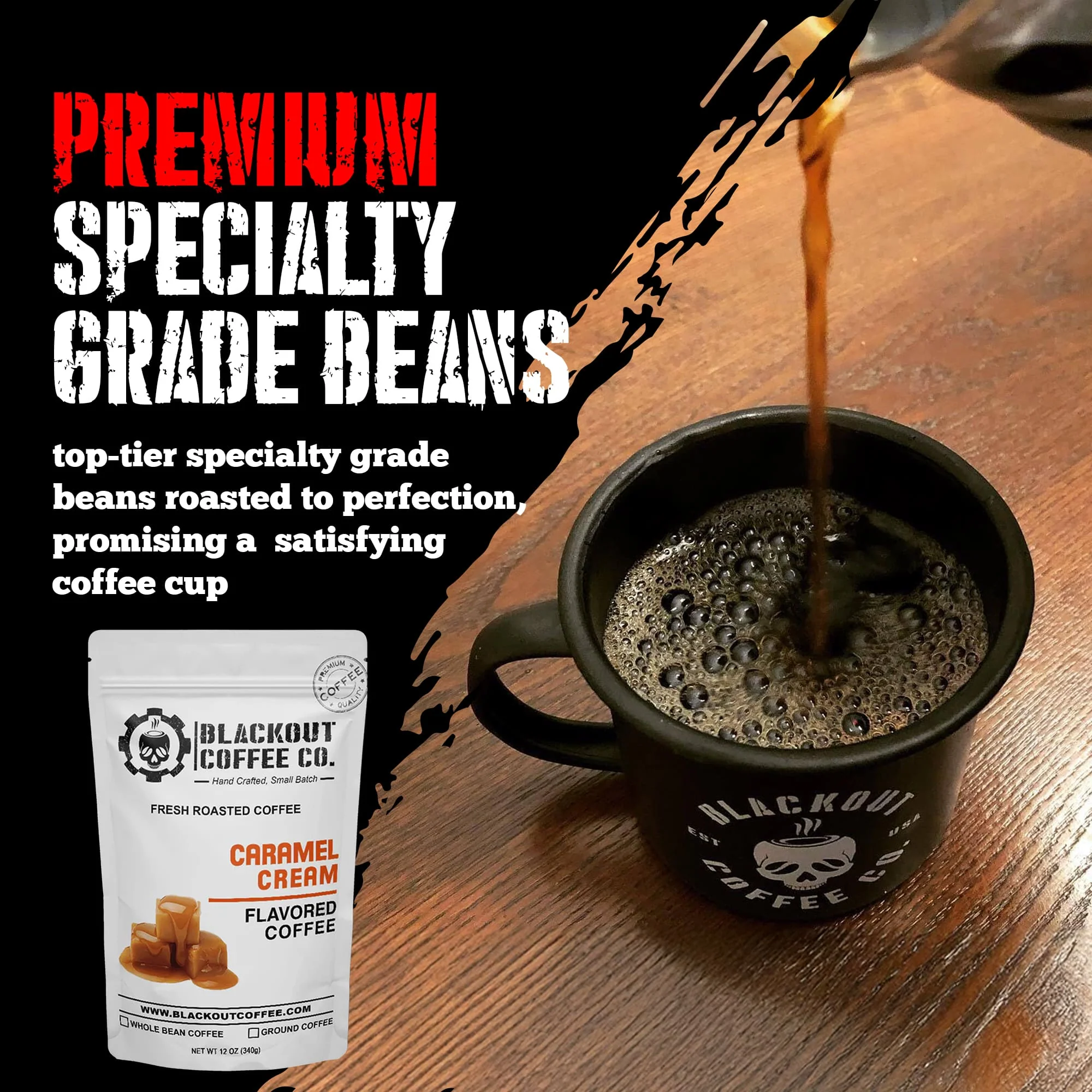 Caramel Cream Flavored Coffee - Image 6