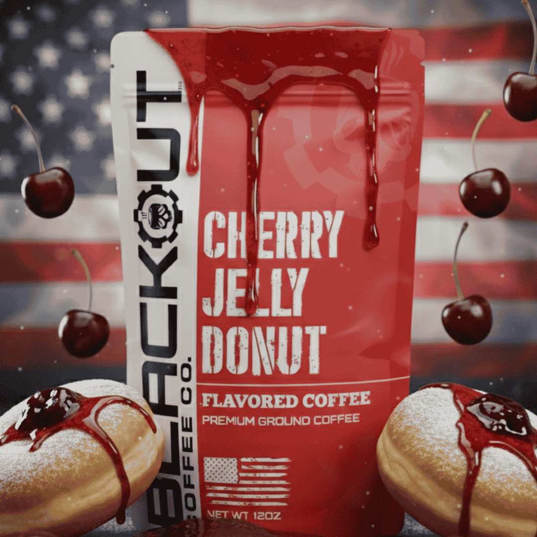 Cherry Jelly Donut Flavored Coffee - Image 3