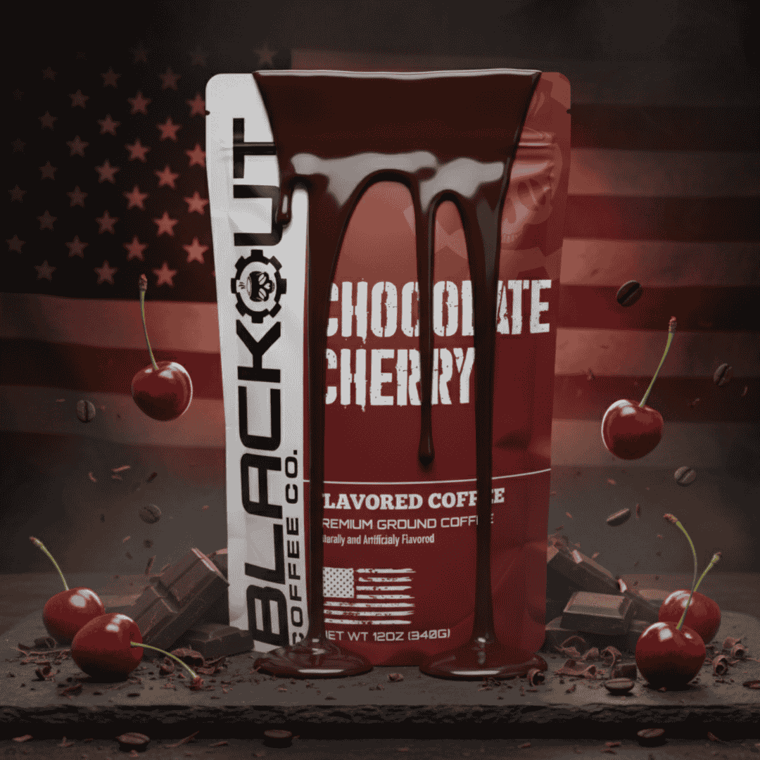 Chocolate Cherry Flavored Coffee - Image 3