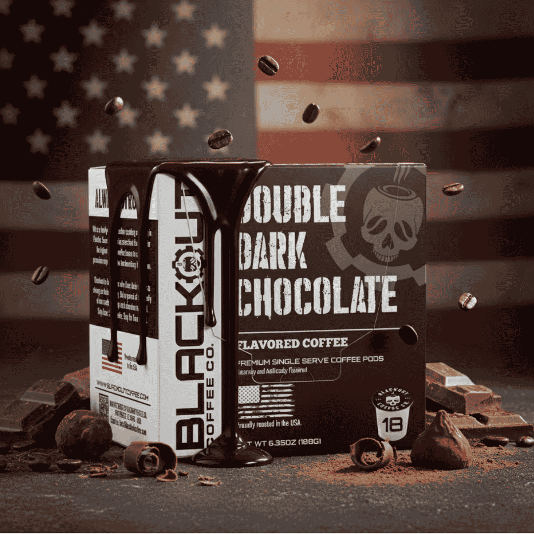 DOUBLE DARK CHOCOLATE - FLAVORED COFFEE PODS 18CT - Image 3