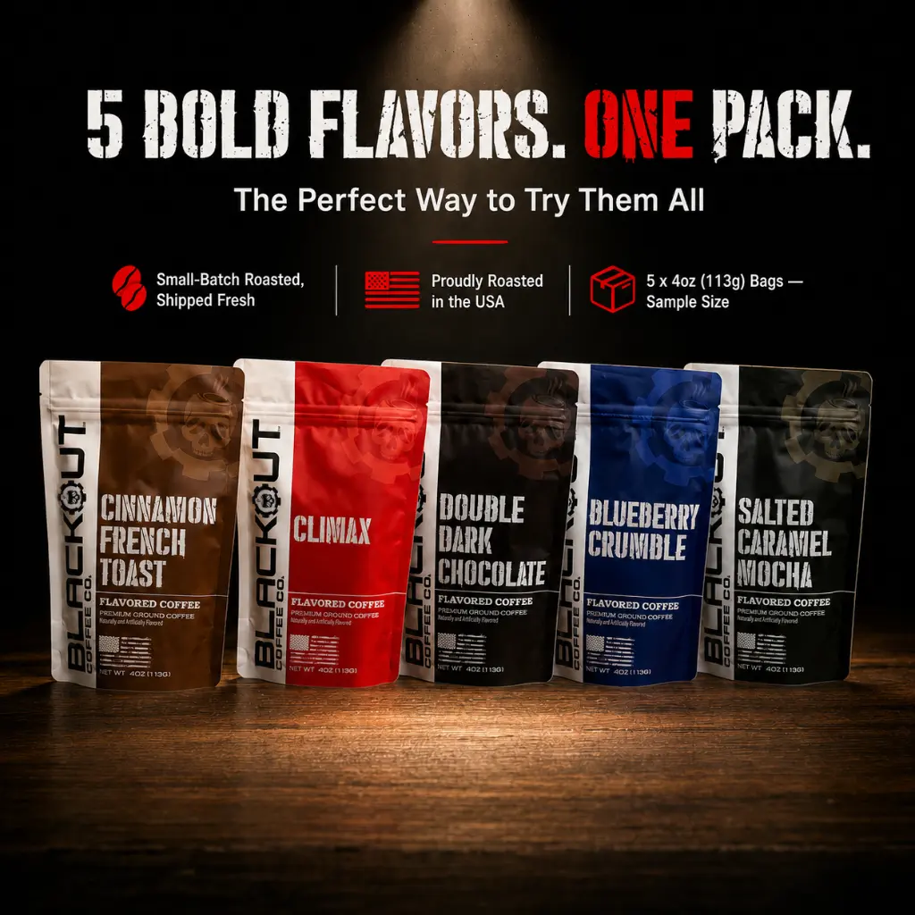 Flavored Coffee Sample Pack (5 Flavors) - Image 2