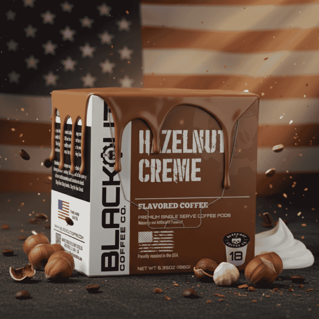 HAZELNUT CREME FLAVORED COFFEE PODS 18CT - Image 3
