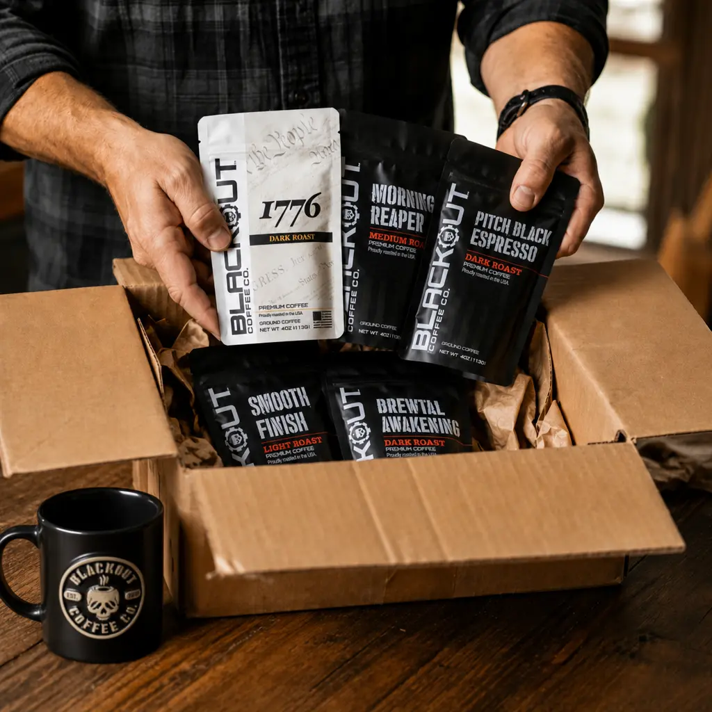 Premium Coffee Sample Pack (5 Roasts) - Image 4