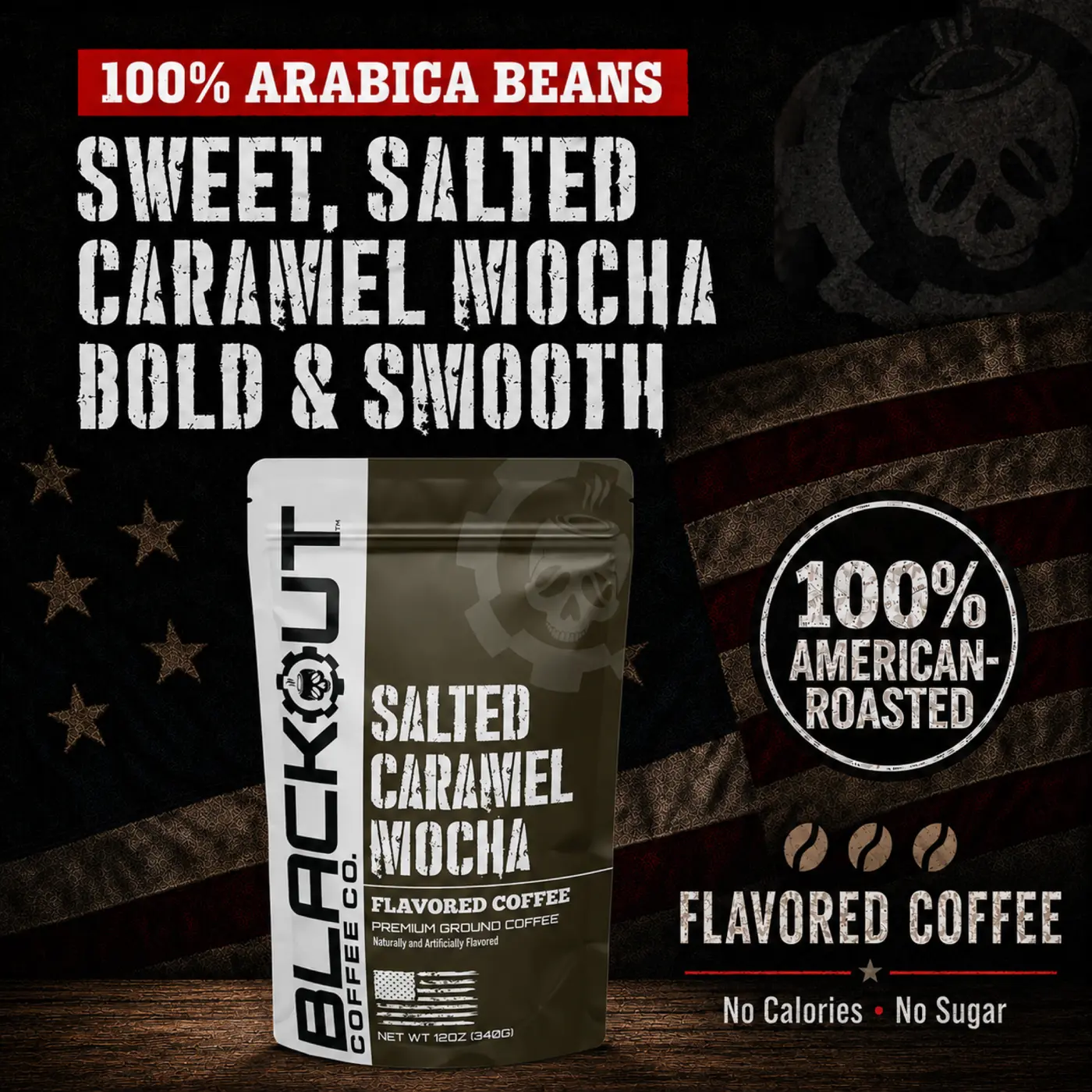 Salted Caramel Mocha Flavored Coffee - Image 2