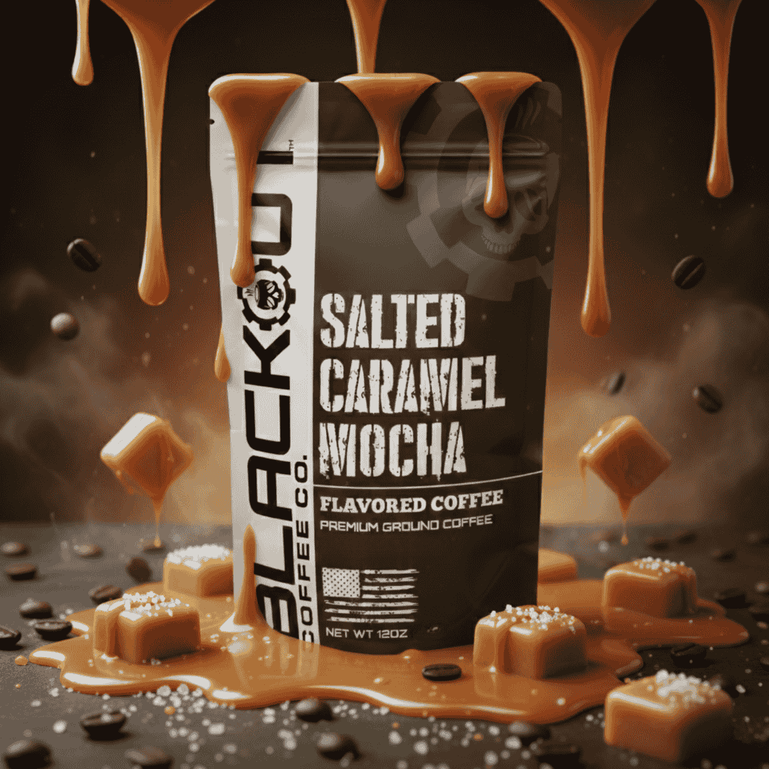 Salted Caramel Mocha Flavored Coffee - Image 3