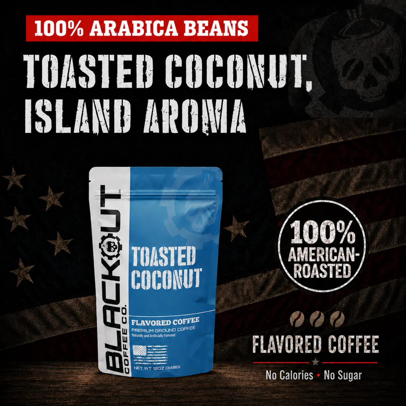 Toasted Coconut Flavored Coffee - Image 2
